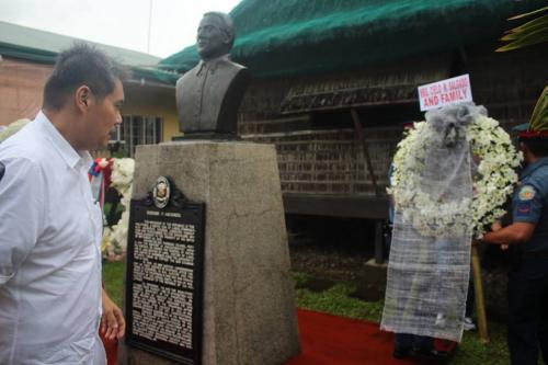 106th birth anniversary of the late Philippine President Diosdado Pangan Macapagal