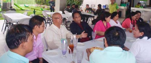 Commissioner Leopoldo Roberto W. Valderosa, Jr. and other Civil Service Commission (CSC) officials (3)