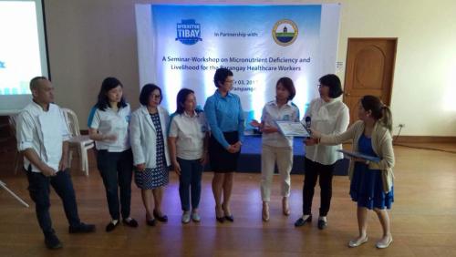LGU, NGO hold seminar to combat  micronutrient deficiency in Lubao (2)