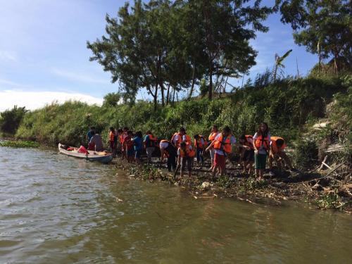 Planted 1,000 mangrove propagules along riverbank of Lubao Bamboo Hub on March 3,201 (13)