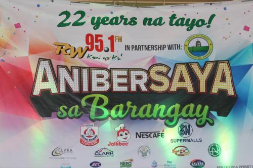 Thank you, RW 95.1 FM for bringing fun to our constituents in Lubao