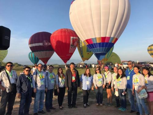 The Balloons are now Taking Flight