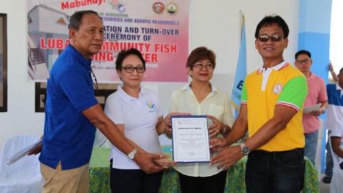 BFAR, Lubao LGU Inaugurate  Community Fish Landing Center