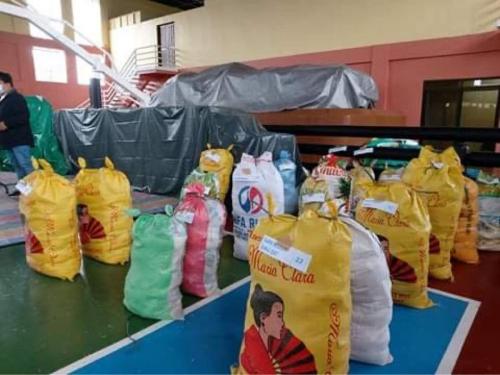 A Total of 413 Barangay Health Workers (BHW) from Lubao, Pampanga received Food Packs