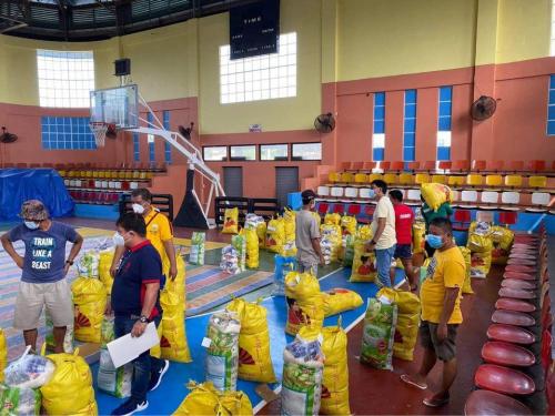 Relief Goods for Bantay Bayan Members of Various Barangays